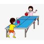 Imagem de Kit Ping Pong Tênis De Mesa 2 Raquetes 3 Bolinhas Diversão