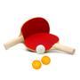 Imagem de Kit Ping Pong Tênis Mesa Com 2 Raquetes E 3 Bolinhas