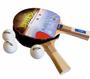 Imagem de Kit ping pong , tenis mesa contendo 2 Raquetes e 3 bolas KLOPF 5055