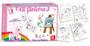 Imagem de Kit Pintura Para Colorir Infantil Mini Cavalete Unicórnio - Brincadeira de criança