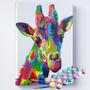Imagem de Kit Pintura Terapêutica - Girafa Psicodélica