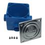 Imagem de Kit Piscina 2x Caixa De Passagem Pooltec Com Tampa Em Inox