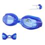 Imagem de Kit Piscina 6200 L+ Oculos Natacao Infantil Azul+ Touca Peixinho