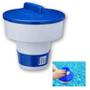 Imagem de Kit Piscina de Armacao 3000l Retangular + Flutuador Grande + 2 Cloro 3 em 1 Genco