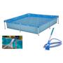 Imagem de Kit Piscina de Armacao Infantil 1500 Litros + Aspirador Venturi