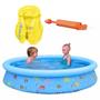 Imagem de Kit Piscina Infantil 1000 L + Colete Infantil (3-6 Anos) + Lanca Agua