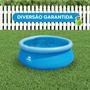 Imagem de Kit Piscina Inflável Infantil 500 Litros PVC 1,50 m x 38 cm + Bomba de Ar