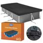 Kit Piscina Retangular 6200 L com Capa, Forro e Filtro 220v 3600 L/H Imagem de Kit Piscina Retangular 6200 L com Capa, Forro e Filtro 220v 3600 L/H