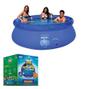 Imagem de Kit Piscina Splash Fun 2400L + Capa Forro Filtro Mor - 220V