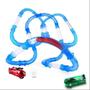 Imagem de Kit pista de corrida tubular autodromo tubos para carrinho infantil expansivel 26 peças