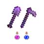 Imagem de Kit Pixel NETHERINE ENCANTADO Espada, Picareta, Machado