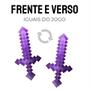 Imagem de Kit Pixel NETHERINE ENCANTADO Espada, Picareta, Machado