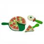 Imagem de Kit Pizza Comidinha de Madeira  Brinquedo de Madeira - Newart Toys