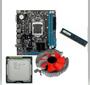 Imagem de Kit Pl Mãe H61 + Proc I7 2600 + Memoria 8 Gb Ddr3 + Cooler + Ssd 240