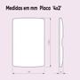 Imagem de Kit Placa Cega com Suporte 4x2 Branco Gloss Nereya Legrand