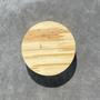 Imagem de Kit Placa de Madeira Pinus Circular Premium 10cmx10cmx15mm - Artesanato - Chapa Natural - Painel Rústico - DIY - Decoração - Corte CNC - Pintura