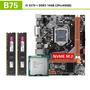 Imagem de Kit Placa-Mãe Kllisre B75 com Processador Core i5 3570 - 16GB DDR3 1600MHz - NVMe M.2, USB 3.0 e SATA3