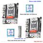 Imagem de Kit Placa-Mãe X99 com CPU LGA2011-3 Xeon E5 2630 V4 - 16GB DDR4 REG ECC NVMe M.2 Qiyida