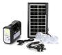 Imagem de Kit Placa Solar Portatil 3 Lamp. Led Luz Emergencia