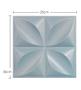 Imagem de Kit Placas 25x25cm 3D Colorido Decorativa Pétalas Flor Revestimento Plástico PVC Auto Relevo