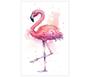 Imagem de Kit Placas Decorativa Animais Flamingo Cactu Lhama