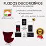 Imagem de Kit Placas Quadros Decorativos 20 x 30 Fé 5 Unidades