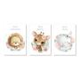 Imagem de Kit Plaquinhas Decorativas infantil Animais