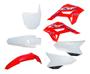 Imagem de Kit Plástico Crf230 Com Number F21 E Adesivo Amx