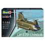 Kit Plástico Helicóptero Ch-47D Chinook 1/144 Revell 03825 Imagem de Kit Plástico Helicóptero Ch-47D Chinook 1/144 Revell 03825