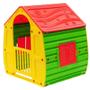 Imagem de Kit Playground Casinha Infantil Colorida em Plastico + Escorregador  Bel 