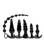 Imagem de Kit Plug Anal 7 a 4 Peças P M G Pequeno e Grande Plug Ventosa Escalonado Estimulante Anal Sexo Anal Iniciante ao Avançado