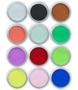 Imagem de Kit Pó Acrílico Colorido para Decoração de Unhas de Gel Porcelana Acrigel, Com 12 Cores
