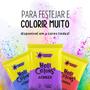 Imagem de Kit Pó Colorido P/ Festa Cha Revelação Holi Colors