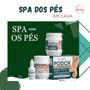 Imagem de Kit podox podologia profissional para os pes- rachadura ressecamento limpeza profunda hidratação