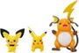 Imagem de Kit Pokémon Select Evolution Multi Pack Pichu Pikachu Raichu