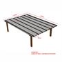 Imagem de Kit Policarbonato Branco Refletivo 6mm 4,00m x 6,00m - Perfis Naturais