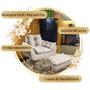 Imagem de Kit Poltrona Amamentação Sala Estar Quarto Decorativa Conforto Perfeito + Puff - Mr Deluxe