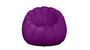 Imagem de Kit Poltrona + Puff Decorativo Concha Veludo Roxo