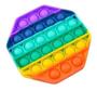 Imagem de Kit Pop It Colorido + Hand Spinner Anti Stress