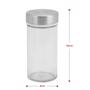 Imagem de Kit Porta Condimentos Aço Inox com Suporte 4 Peças