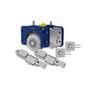 Imagem de Kit Porta Correr de Armários Roldana 40mm Com Rolamento