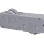 Imagem de Kit Porta Correr de Armários Roldana 40mm Com Rolamento