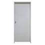 Imagem de Kit Porta de Madeira 210x72cm Batente 20cm Lisa Primer Uniportas Branco