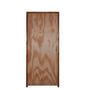 Imagem de Kit Porta de Madeira 210x80cm Batente 14cm Fechadura Golf Rodam