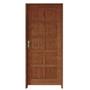 Imagem de Kit Porta de Madeira 210x82cm Batente 11cm Fechadura Golf Rodam
