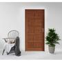 Imagem de Kit Porta de Madeira 210x82cm Batente 11cm Fechadura Golf Rodam