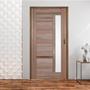 Imagem de Kit Porta de Madeira BBB 210x72cm Batente 11cm Fechadura Stilo Rodam