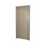 Imagem de Kit Porta de Madeira Decorada 215x94cm com Batente de MDF Ultra 10cm Cantareira MGM