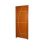 Imagem de Kit Porta de Madeira Decorada 215x94cm com Batente de MDF Ultra 10cm Gaúcha MGM