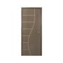 Imagem de Kit Porta de Madeira Decorada 215x94cm com Batente de MDF Ultra 12cm Cantareira MGM